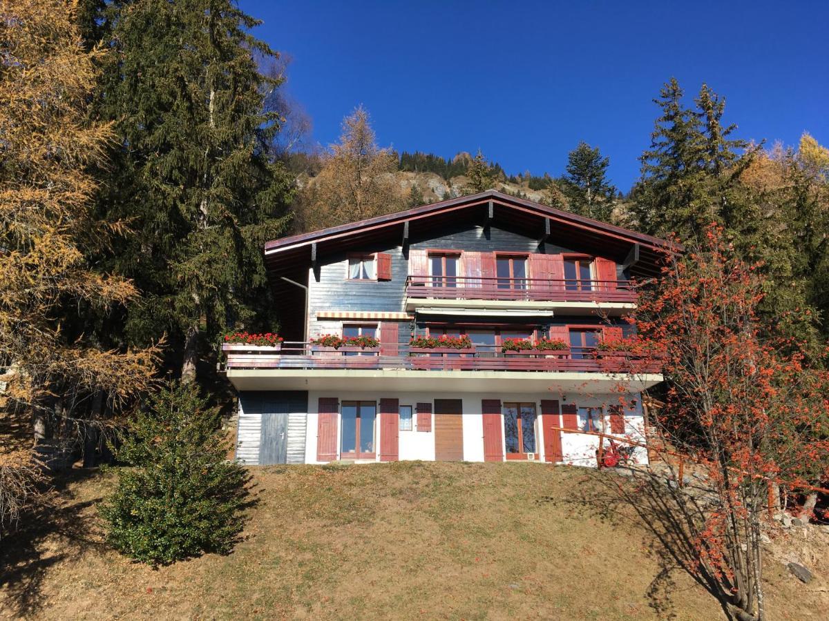 Pension Les Audannes Anzere Bagian luar foto
