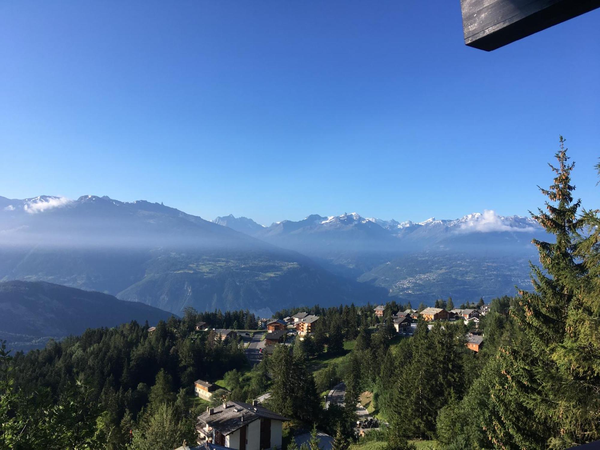 Pension Les Audannes Anzere Bagian luar foto